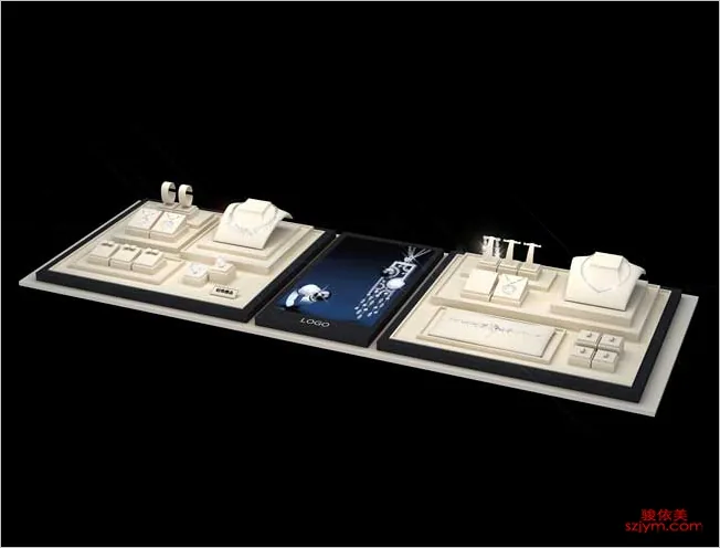 Diamond Platinum Palladium K-gold Display Set DJ53