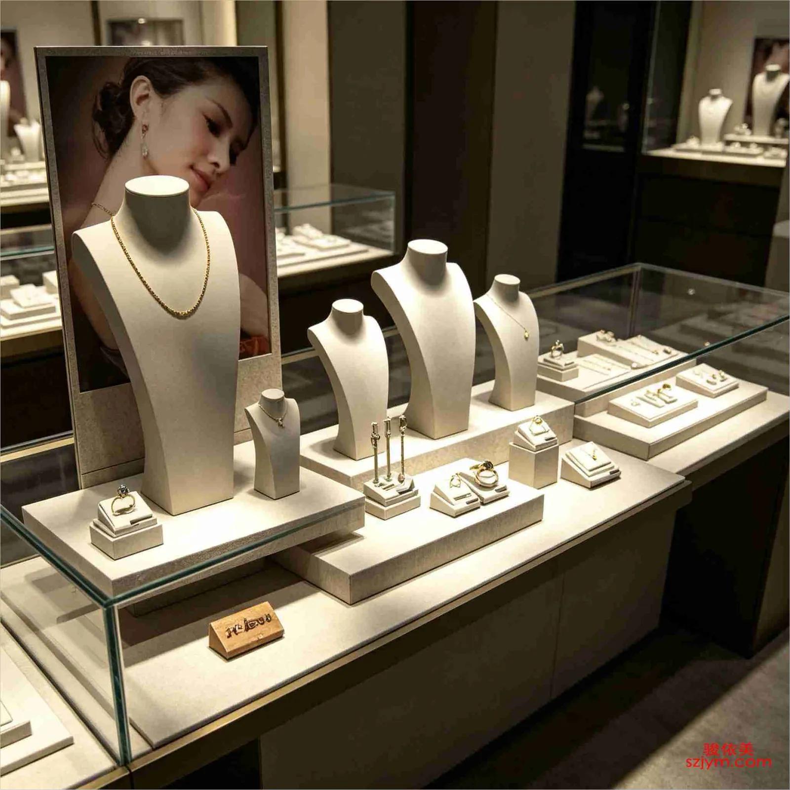 Jewelry Window Display Prop CH43
