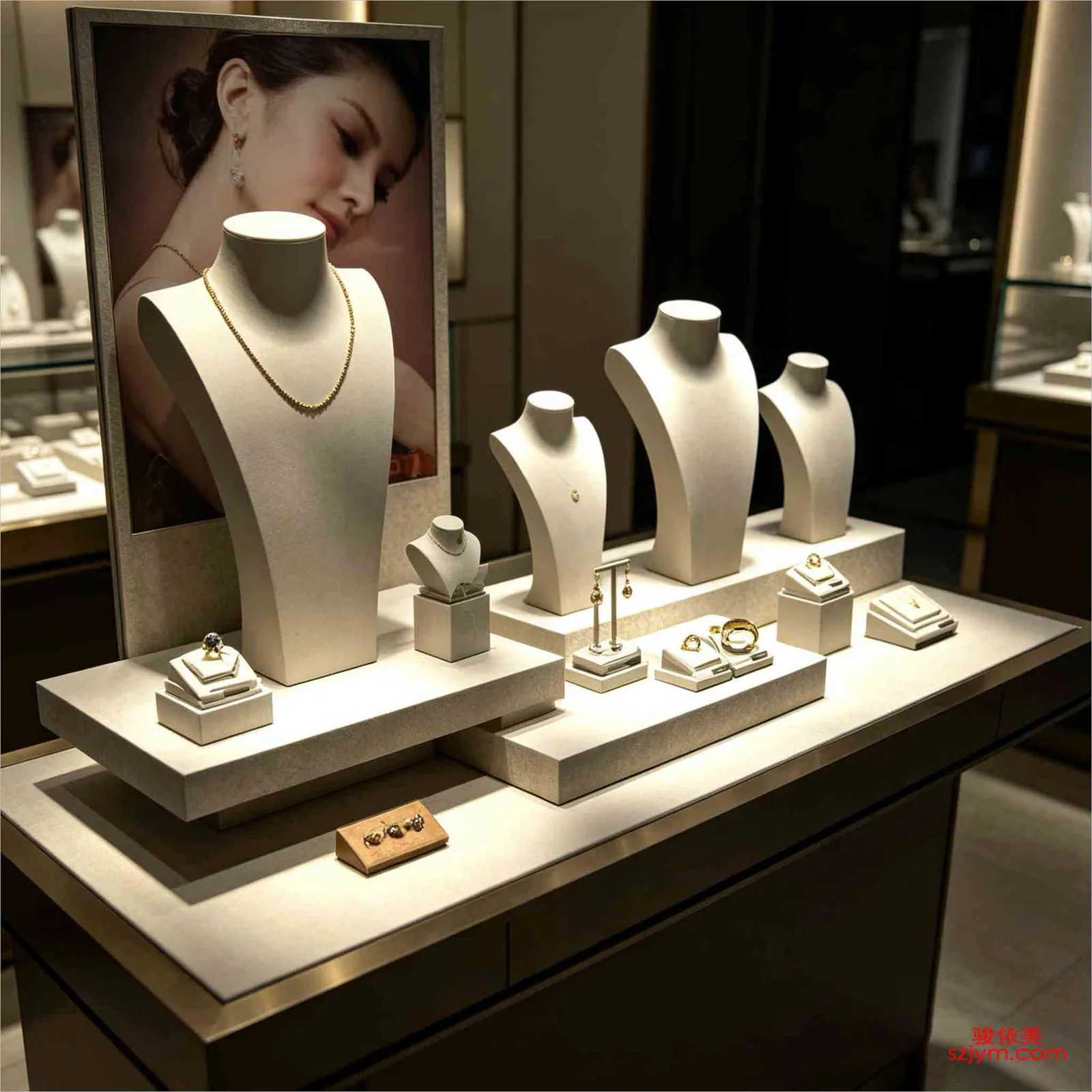 Jewelry Window Display Prop CH43