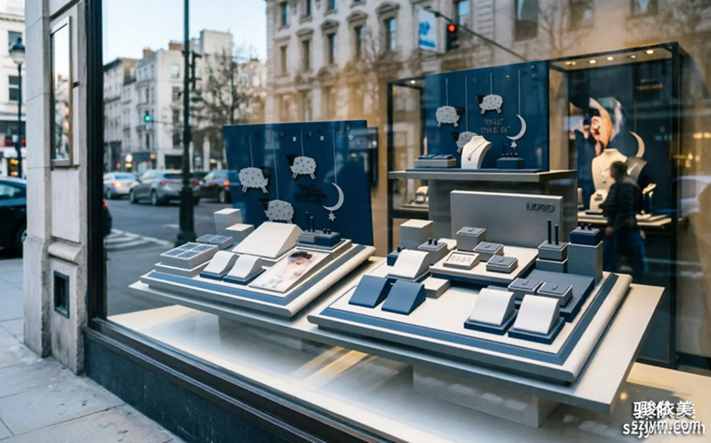 Jewelry Store街 边 Window CH1