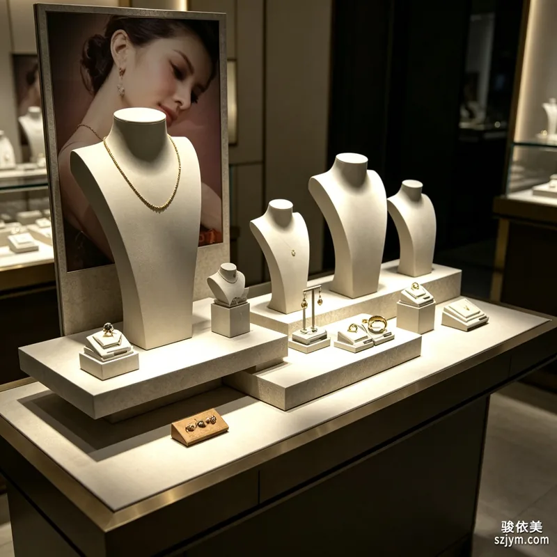 Jewelry Window High-end Display CH42
